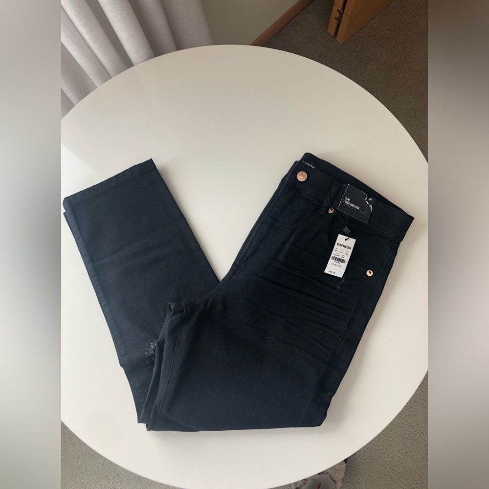 Express Slim Super High Rise Jean